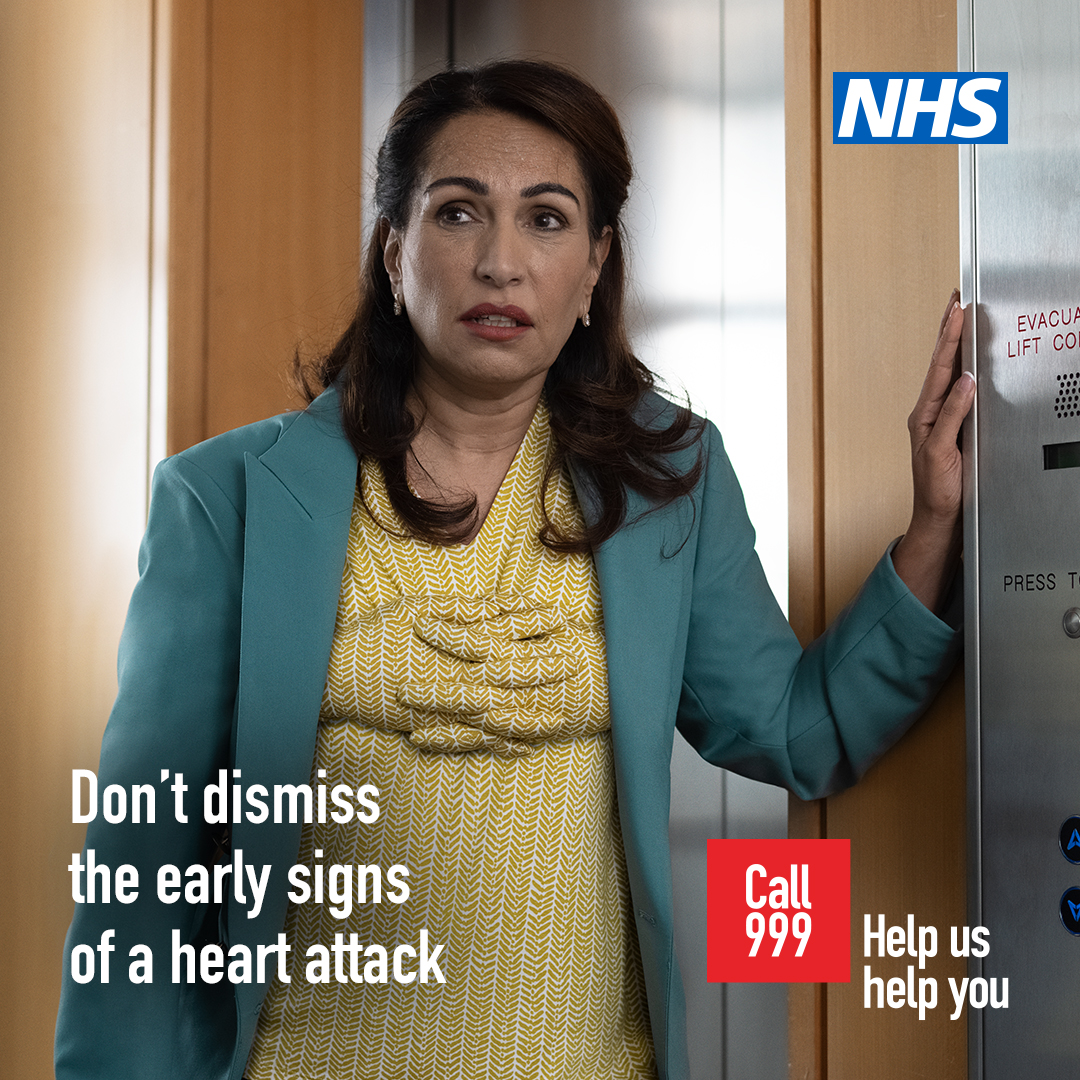 Heart attack campaign asset